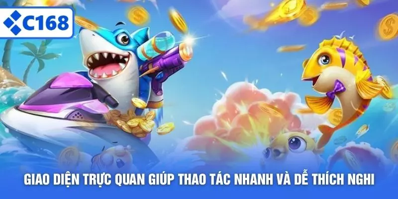 Giao diện trực quan giúp thao tác nhanh và dễ thích nghi